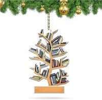 Xmas Bookshelf Ornaments Gift