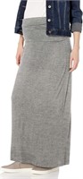 Used Womens Maternity Long Skirt(S-Gray)