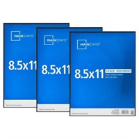 SM5159  Mainstays 8.5x11 Document Frame Set of 3