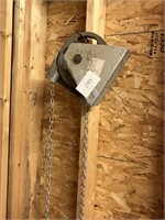 stanley manual chain hoist