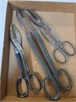 Vintage Wiss Tin Snips & other metal snips/shears