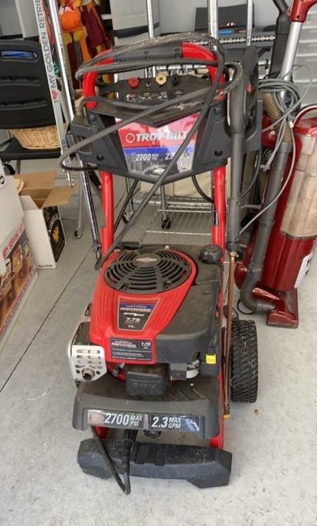 Troy Built Pressure Washer