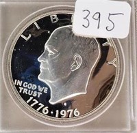 1976S  Ike Dollar Variety 1 40% Silver Proof