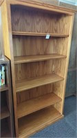 Bookcase with 4 adjustable shelves
72" tall x