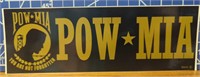 USA made military decal POW MIA bumper sticker