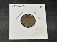 1924-D Lincoln Cent F