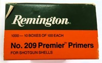 (1000) Remington # 209 Premier Primers