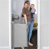 Retractable Baby Gate, Extra Wide, Extends to 71”