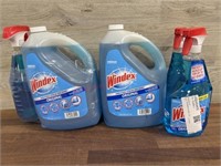 2 gal windex & 3-32 oz spray bottles