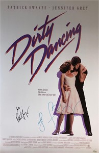Dirty Dancing Patrick Swayze Autograph Poster