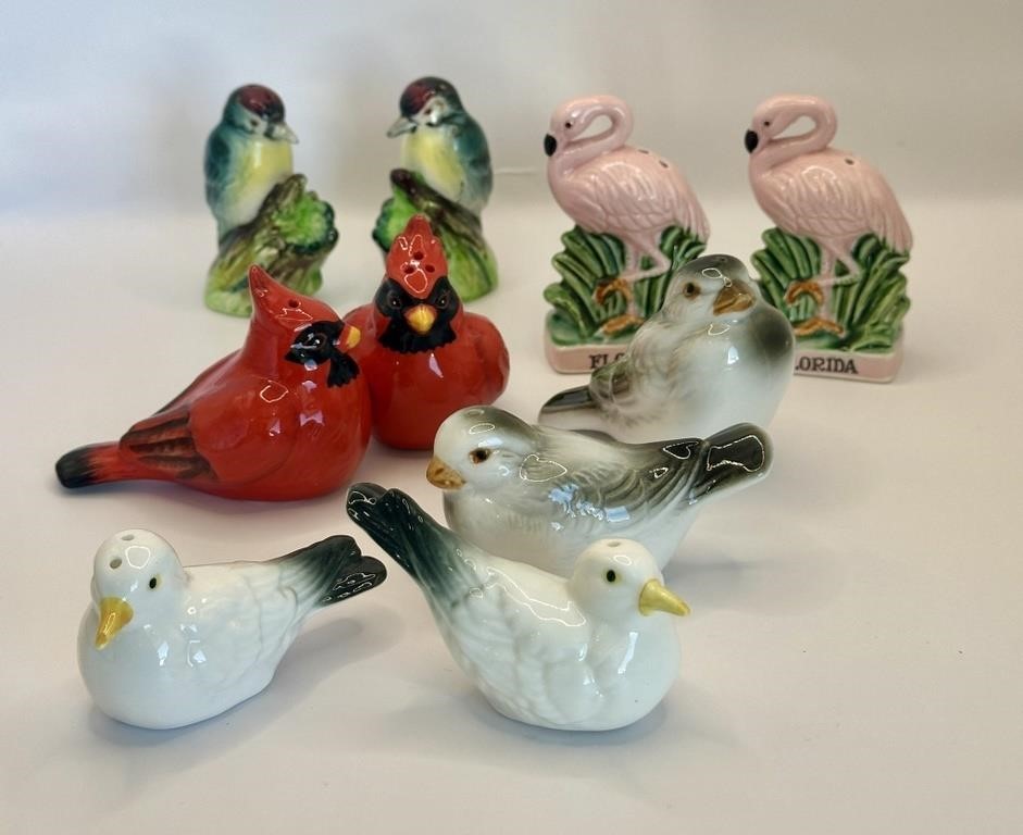 Birds Collectible Salt and Pepper shakers