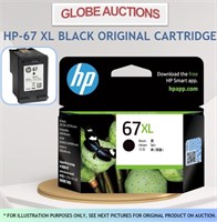 HP-67 XL BLACK ORIGINAL CARTRIDGE