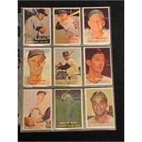 (30) 1957 Topps Baseball Estate Cards