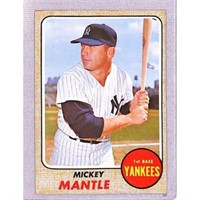 1968 Topps Mickey Mantle Low Grade