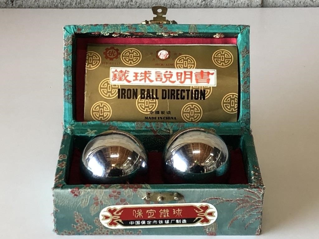 Oriental Iron Ball Set