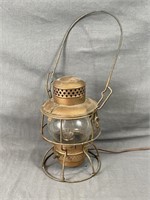 Antique Railroad H Piper Lantern