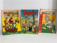 Popeye ,Woody Woodpecker, Tom and Jerry