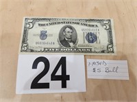 1934D $5 BILL
