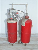 ANSUL FIRE EXTINGUISHER & WALL RACK