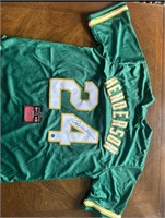 Rickey Henderson Signed Jersey w/COA