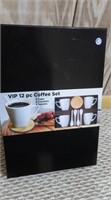 NIB VIP 12 Pc Coffee Set