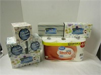 Paper Products Lot-Toilet Paper, Kleenex