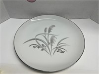 WENTWORTH "Silver Wheat" Porcelain Platter