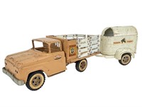Tonka Pressed Steel Farms Stake Body Truck and