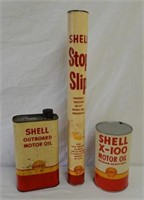 LOT OF 3 SHELL COLLECTIBLES
