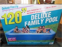 Deluxe Family Pool in Box 120 x 72 x 24"
