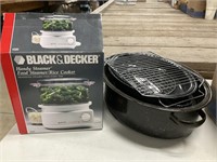 Rice Cooker and Two Roasters