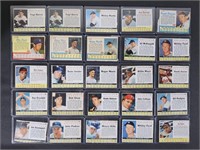 1961 Post Cereal Baseball Trading Cards (25)