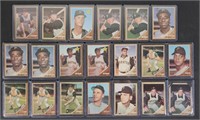 1962 Topps Pittsburgh Pirates Baseball Cards (20)