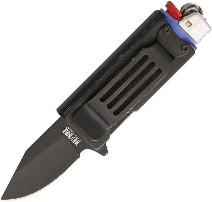 Bic style lighter Knife And Lighter Holder