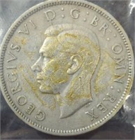 1949 2 shillings coin