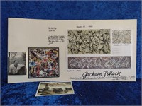 JACKSON POLLOCK PRESENTATION BOARD