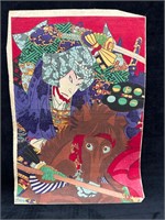 Kunichika Battle of Kawanakajima - Kenshin