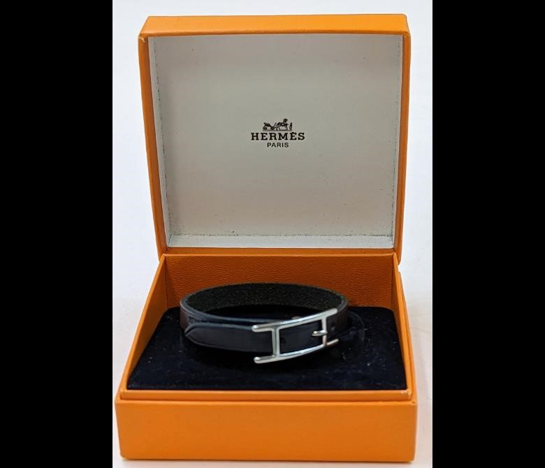 Hermes Genuine Leather Bracelet