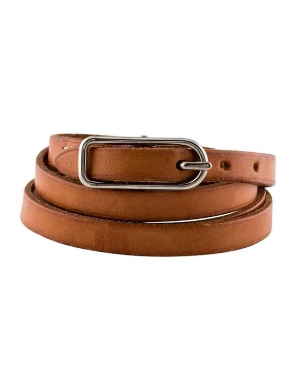 Hermes Hapi I Triple Wrap Leather Bracelet