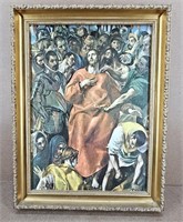 The Disrobing of Christ Framed