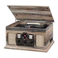 Victrola Classic Wood Bluetooth Record Player.