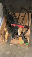 Box of outdoor saws