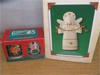 Hallmark Christmas  Angel In Box w  Mug Set