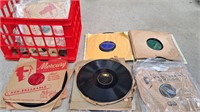 Large lot of 78 Records