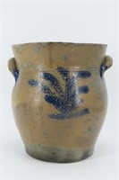 Decorated Stoneware Ovoid
