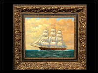 Original Oil on Canvas Seascape