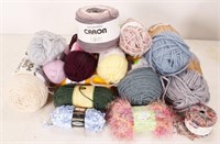 Large Lot of Skeins of Yarn