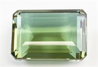 102.25ct Emerald Cut Brown-Green Alexandrite GGL