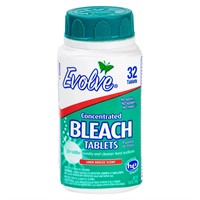 Evolve Ultra Concentrated Bleach Tablets 32ct AZ22