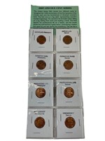 Lot of 8 2009 Lincoln Cent Series
